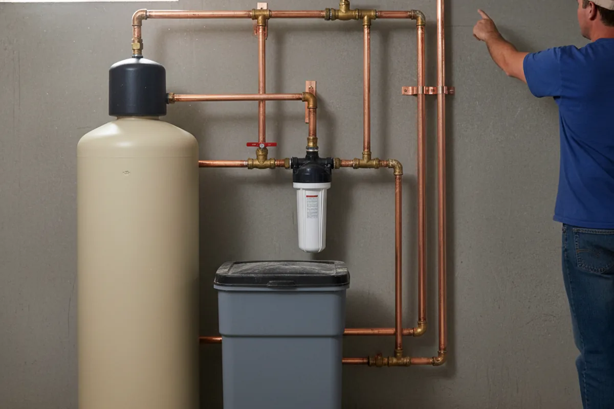 Whole-house water treatment system installed in Dover